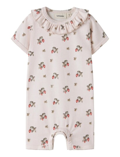 Lil"Atelier Nbfgayo Sik Ss Sunsuit Lil Pink 62