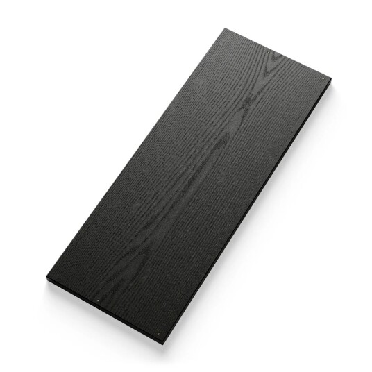New Works hylleplate 30 x 80 cm Sort ask