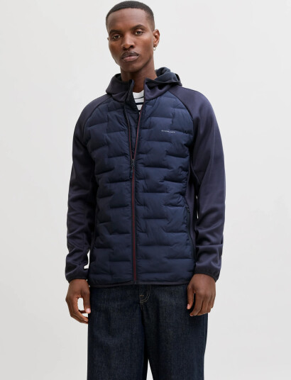 Jack & Jones Jjeperfect Hybrid Jacket Noos Navy XXL Jack & Jones Jjeperfect Hybrid Jacket Noos Navy XXL