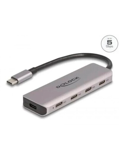 DeLOCK 64238 Interface Hub USB hub 4 porter Gr 64238