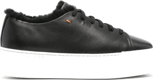 Santoni Dame Sko Svart 38 EU, Santoni Dame Sko Svart 38 EU,