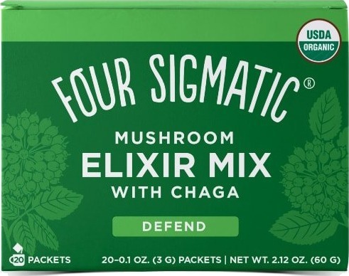 Four Sigmatic Mushroom Elixir With Chaga (20 serv)