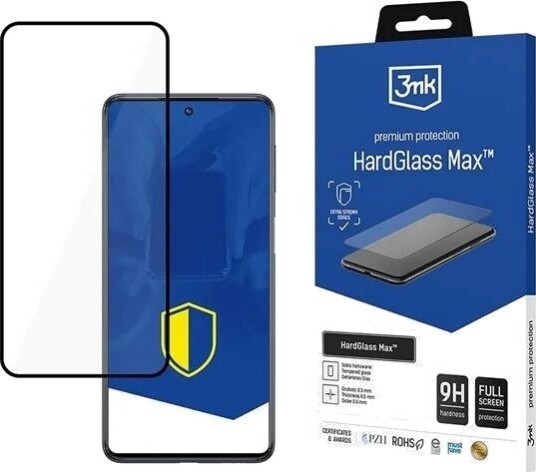 3mk Reinforced HardGlass Max Black Tempered Glass - Samsung Galaxy M53 5G