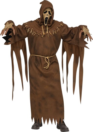 Butterick's Ab Scream™ Ghost Face Scarecrow Kostyme One size 209413