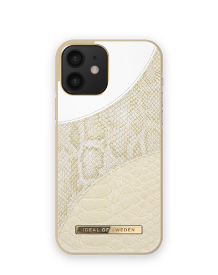 iDeal of Sweden Atelier Case Iphone 12/12p Cream Gold Snake
