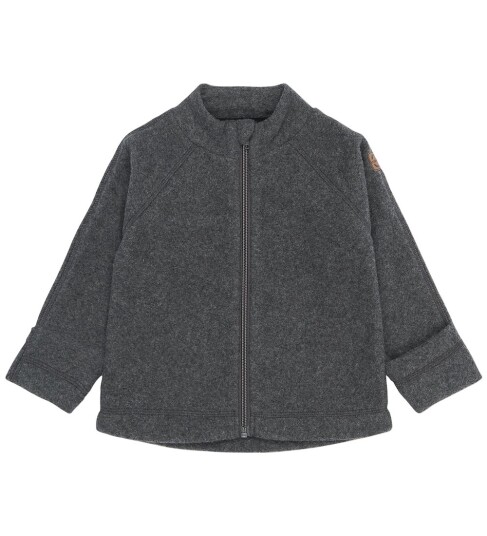 Mikk line Cotton Fleece Baby Jacket Grey 68 Mikk line Cotton Fleece Baby Jacket Grey 68
