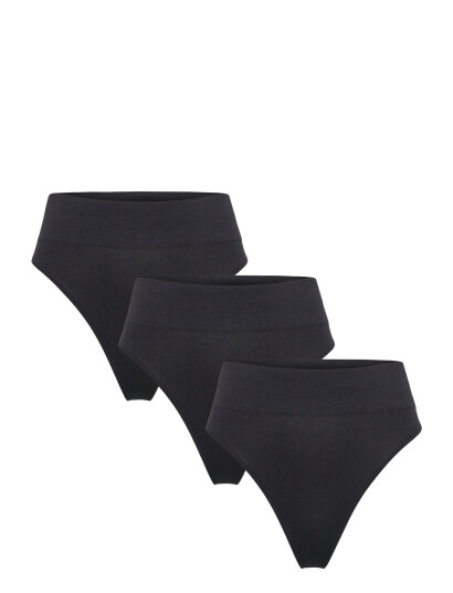 Missya Lucia High String 3Pack - Black - XL