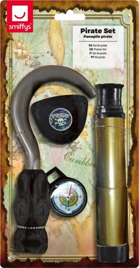 Smiffys Pirate Costume Prop Set