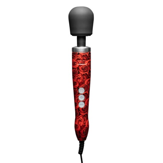 DOXY - DIE CAST WAND MASSAGER ROSE PATTERN - MASSASJESTAV