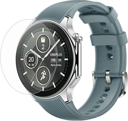 INCOVER OnePlus Watch 2 - Skjermbeskytter Herdet Glass - Gjennomsiktig
