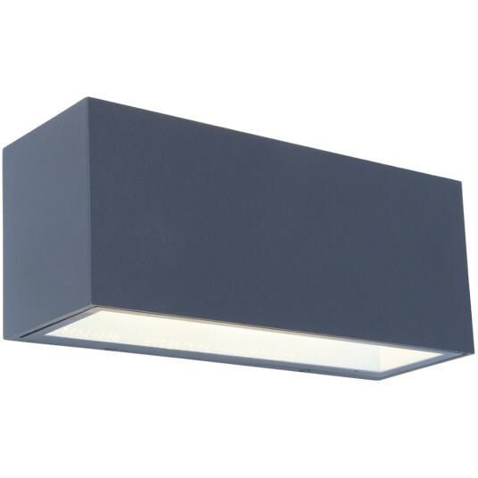 LUTEC ARCHITECTURAL GEMINI VEGGHENGT LAMPE FROST GLASS