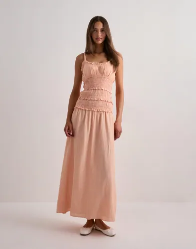 Nelly   Oransje   Frill Detail Dress