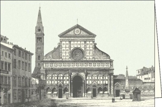 Rossi Kort Z Kopertą Itw 007 Firenze Basilica S. Maria Rossi Kort Z Kopertą Itw 007 Firenze Basilica S. Maria