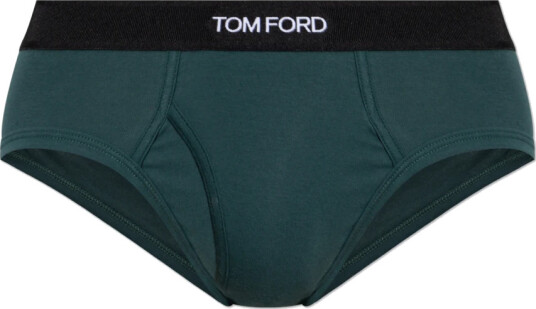 Tom Ford Herre Svømmetøy Grønn XL,