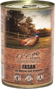 Ocanis O Canis Dåse Vådt Hundefoder Fasan Med Gulerødder 400 G Ocanis O Canis Dåse Vådt Hundefoder Fasan Med Gulerødder 400 G