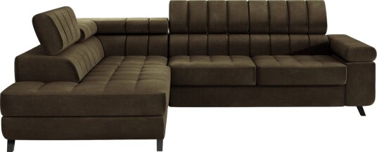 Amshyttan Sofa med Sjeselong 3 seter Brun