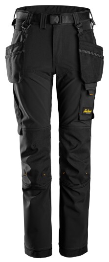 Snickers Workwear 7575-0404 Arbeidsbukser svart 128, Klær