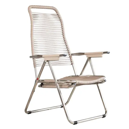 Fiam, Spaghetti footrest taupe matt aluminium Fiam, Spaghetti footrest taupe matt aluminium