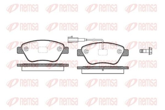 Bremseklosser REMSA 0858.11 Bremseklosser REMSA 0858.11