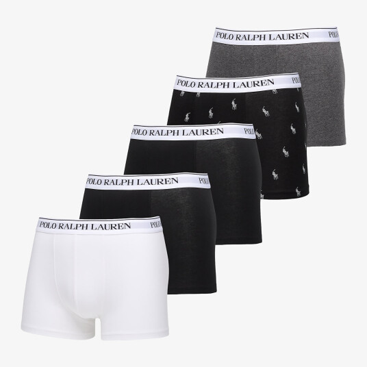 Polo Ralph Lauren Classic Stretch Cotton Trunk 5-Pack - Black - M