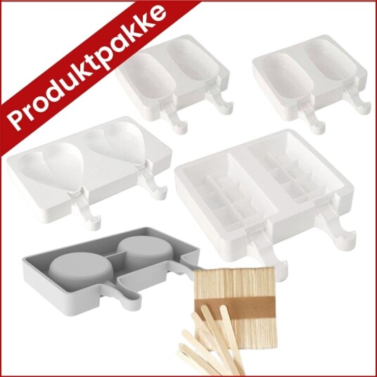 Silikomart Standard Ispinneformer Pakke Med 4 Former | Slikkepott.No