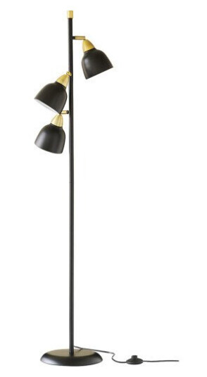 Superliving Urban Triple Gulvlampe 3xE14 H155, matt sort Superliving Urban Triple Gulvlampe 3xE14 H155, matt sort