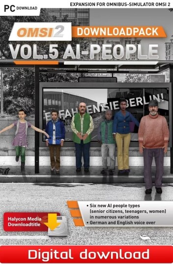 OMSI 2 Add-on Downloadpack Vol. 5  KI-Menschen
