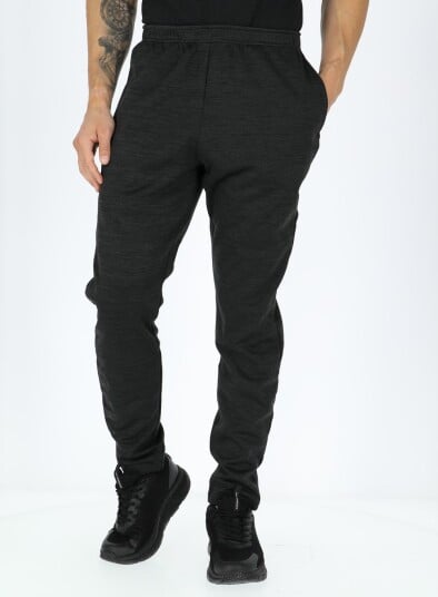 Swedemount Training Logo Pants Charcoal Melange/Charcoal Mela M Hverdagsbukser