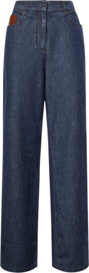 Fendi Dame Jeans Blå M,