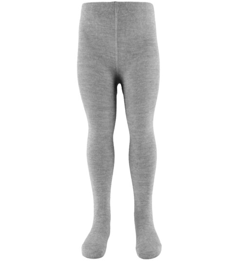 Name It Strømpebukser Ull/Bomull NBMWak Grey Melange Name It 74/80 Strømpebukser Grå 74 80