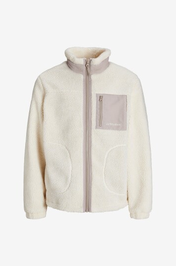 Jack & Jones Teddyjakke jjeSoho Grå