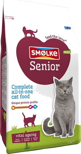 Smolke Tørrfôr Senior Smølke 4 kg