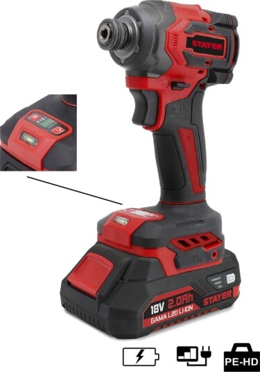 Stayer Batteridrevet Skrutrekker Sett Stayer Batteridrevet Skrutrekker Sett