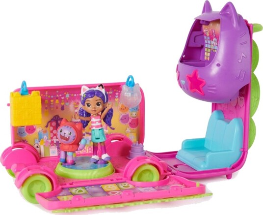 Gabby's Dollhouse Lekesett m/ figurer Sprinkle Party Bus