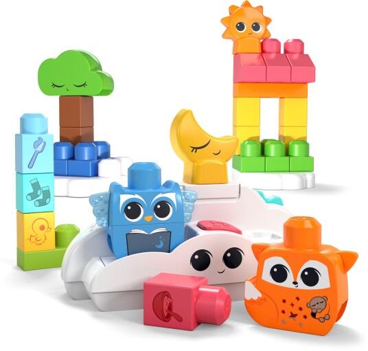Mega Bloks Rise &  Snooze Nattlampe Byggesett