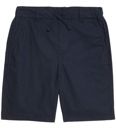 Lyle & Scott Shorts Linen Short Blå Lyle & Scott Shorts Linen Short Blå
