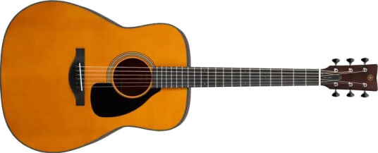 Yamaha Fg3 Rød Label Natural Finish With Vintage Styling