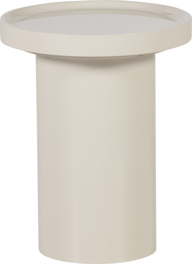 Sidebord Veluna 40 cm rundt - Sand