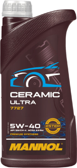 Motorolje MANNOL CERAMIC ULTRA 5W40 1L