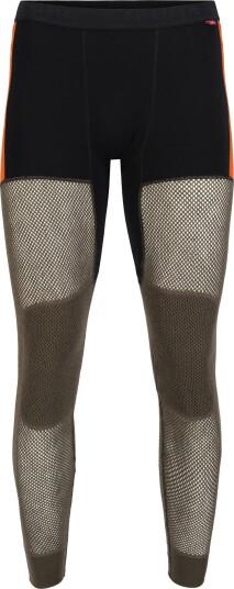 Aclima Men's WoolNet Hybrid Longs Jet Black/Tarmac/Gold Flame L Aclima Men's WoolNet Hybrid Longs Jet Black/Tarmac/Gold Flame L