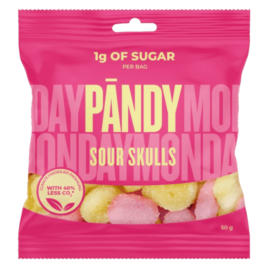 Pandy Candy Sour Skulls 50g x 14pcs