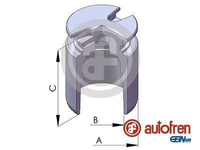 Autofren Seinsa Stempel bremsecaliper AUTOFREN SEINSA D025102 Autofren Seinsa Stempel bremsecaliper AUTOFREN SEINSA D025102