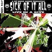 MediaTronixs Sick Of It All : Live in a Dive CD Pre-Owned