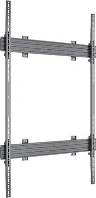 Multibrackets M Pro Series mounting kit - single side - for LCD display - fixed - black - Max 150 kg - recommended for 75"-140"