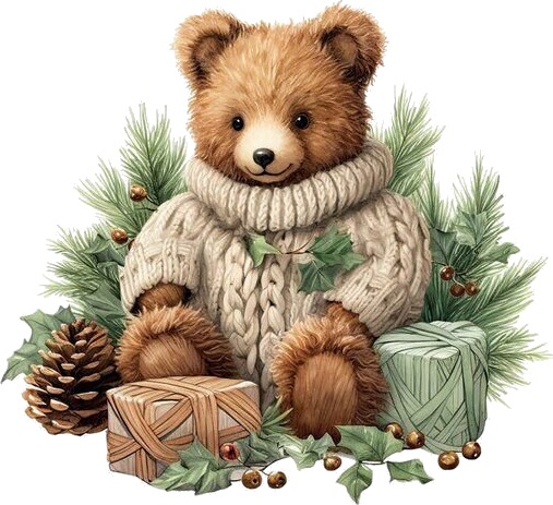 Ambiente   Serviett 33x33 cm 20 stk Cuddle Bear
