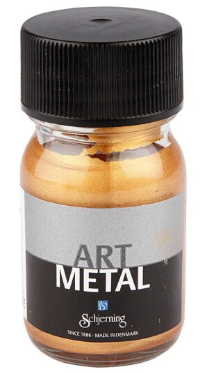 Creativ Company Hobbymaling metallic 30 ml Gull 1 stk