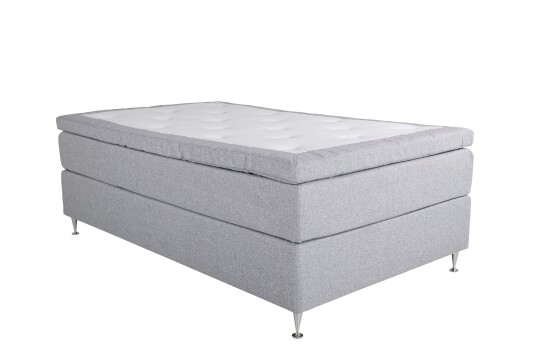 Venture Design Furudal kontinental seng Lysegrå 120 cm Medium Grå Venture Design Furudal kontinental seng Lysegrå 120 cm Medium Grå