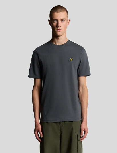 Lyle & Scott Plain T-Shirt - Grey - L