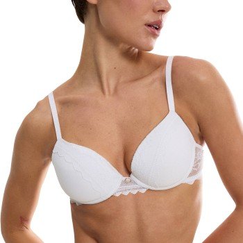 Triumph BH Comfort Allure Wired Padded Bra Hvit B 90 Dame