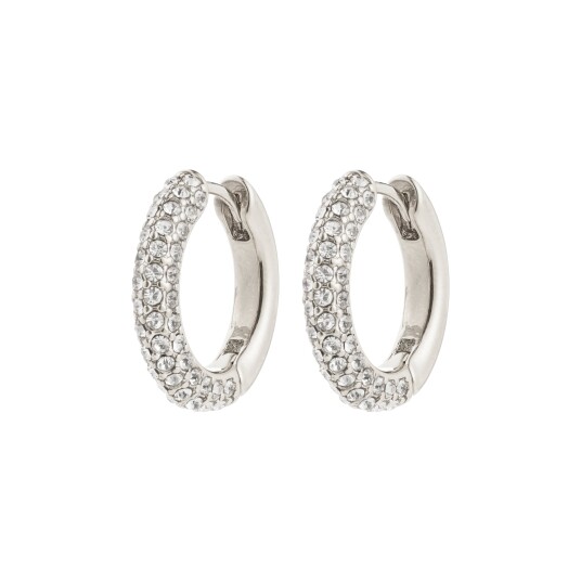 Pilgrim TATUM medium hoops sølvbelagt Pilgrim TATUM medium hoops sølvbelagt